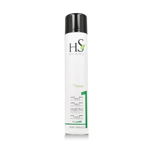 HS MILANO Hairspray Strong Hold lak za kosu ekstra jaka fiksacija 500 ml unisex Slike