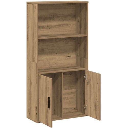 VidaXL Regal za knjige boja hrasta 60x24x120 cm konstruirano drvo Slike