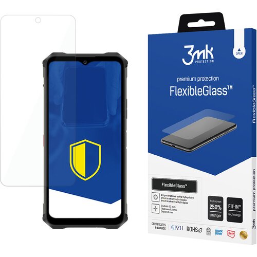 3mk Za&amp;scaron;titno hibridno staklo FlexibleGlass za Oukitel WP13 - Prozirna Slike