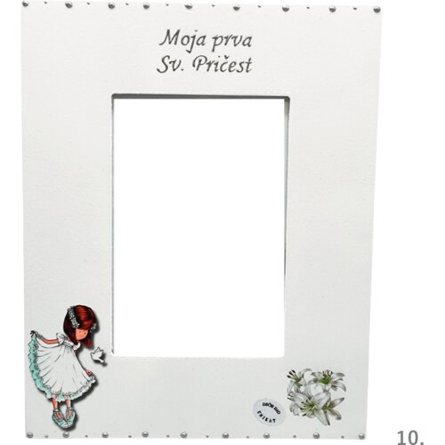  Personalizirani okviri za Prvu sv. Pričest za djevojčice &ndash; Učinite uspomene nezaboravnima - 10. - 151 Cijene