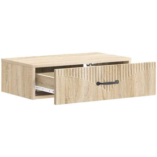 Stolna montirana na zid 59 x 34,5 x 17 cm Konstruirano drvo Slike