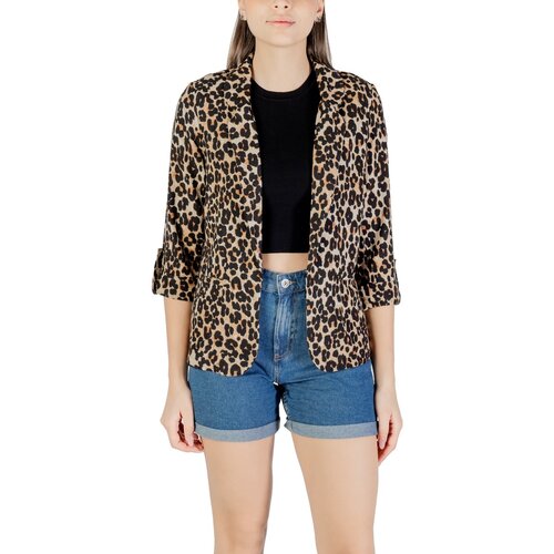 Vero_Moda Jakne &amp;amp; Blazerji Vmjesmilo 3/4 Loose Blazer Wvn Ga Noos 10279700 Bež Slike