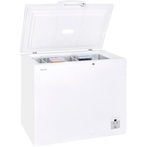EXQUISIT GT220-HE-010A bela zamrzovalna skrinja 217 litrov Cene