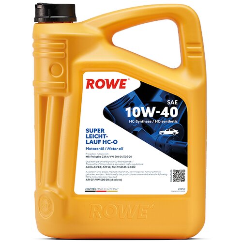 Rowe hightec super leichtlauf motorno ulje 10W40 5L Cene