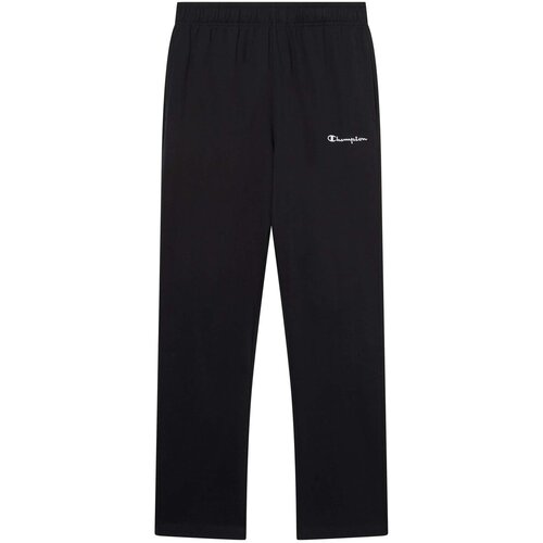 Champion Spodnji deli trenirke Straight Hem Črna Cene