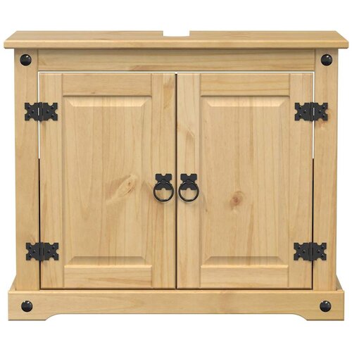  Kupaonski ormarić za umivaonik Corona 73x33x60 cm od borovine Slike