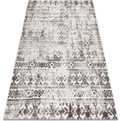 RugsX Preproge Preproga Strukturni SOLE D3732 Azte&scaron;ki, diamanti 140x190 cm Bež Cene