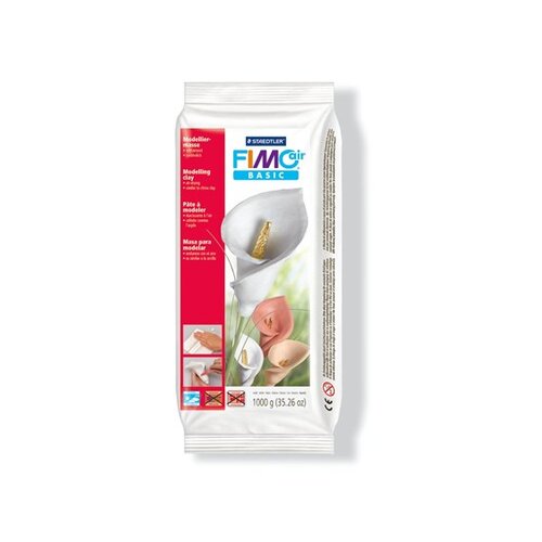 FIMO MODELIRNA MASA, PLASTELIN AIR MASA BELA 1 KG Cene
