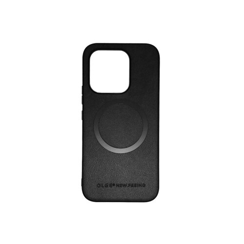 Silikonska futrola OLGE Magnetic New Feeing Honor 600 Lite CRNA Slike