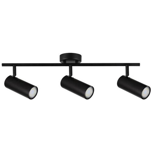 Candellux Lighting Crna metalna stropna svjetiljka 9x56 cm Colly - Slike