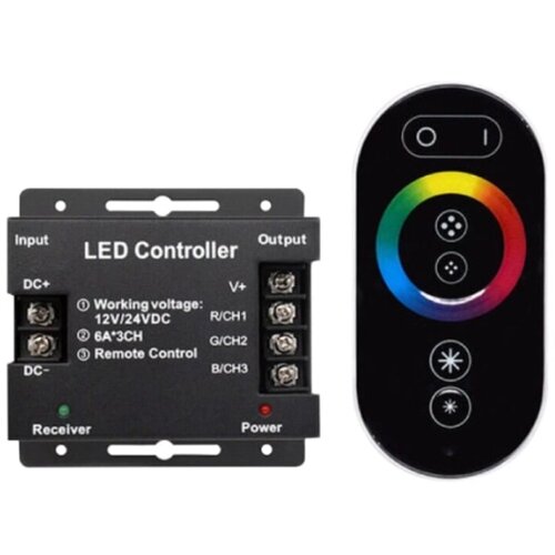  kontroler za rgb led trake, touch daljinski 216W kon-tch-rgb Cene