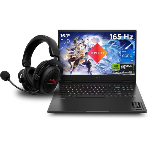 HEWLETT-PACKARD Laptop HP Omen 16 16-U0003N + HyperX Cloud 2 / i7 / RAM 32 GB / SSD Pogon / 16,0″ WUXGA Cijene