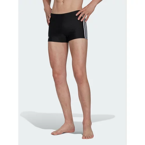 Adidas Kopalne hlače Classic 3-Stripes Swim Boxers HT2073 Črna Regular Fit