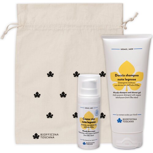 Biofficina Toscana Darilni set Uomo z lesnim vonjem - 1 set Cene