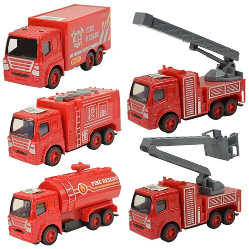 Magic Toys Fire Rescue: Gasilski kamion s pogonom na vztrajnik v več različicah 9,5 cm Cene