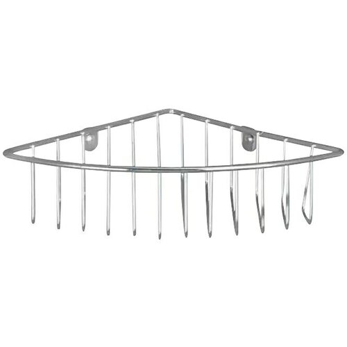  Kutna ko&amp;scaron;arica za tu&amp;scaron; kabinu Genola (D x &amp;Scaron; x V: 20 x 36 x 5,5 cm, Krom, Kromirano) Slike