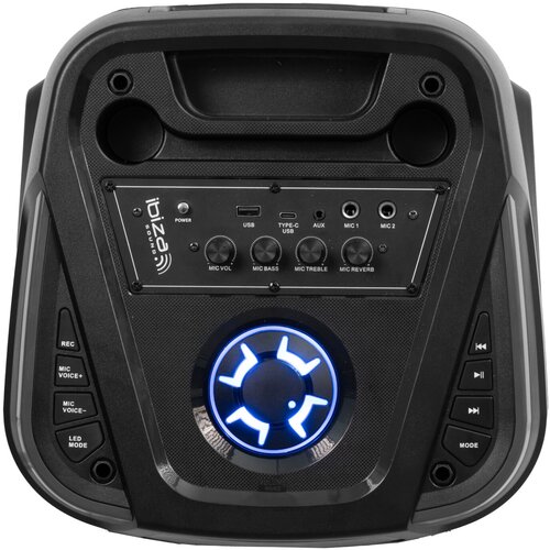 Ibiza columba-karaoke (aktivni karaoke zvočnik visoke moči 2 x 10&amp;quot;/25cm 1000W) - Slike
