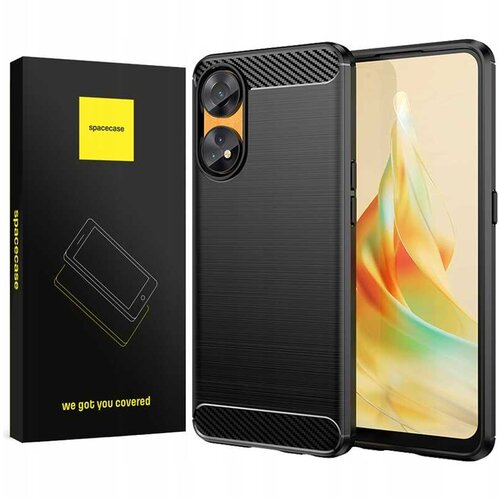 Spacecase CASE CARBON COVER ZA OPPO RENO 8T BLACK, (21963407) Cene