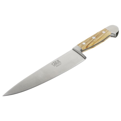 G&amp;Uuml;DE alpha cooking knife 21 cm olive wood Slike