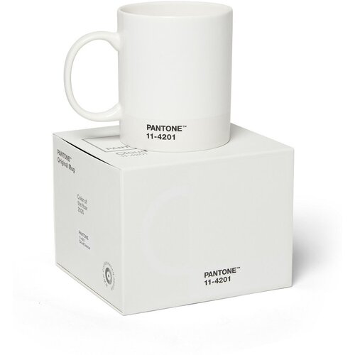 Pantone Bijela keramička &amp;scaron;alica 375 ml Cloud Dancer - Slike