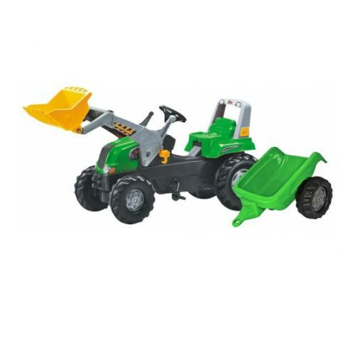 Rolly Toys traktor junior sa kašikom i prikolicom (812202) Slike