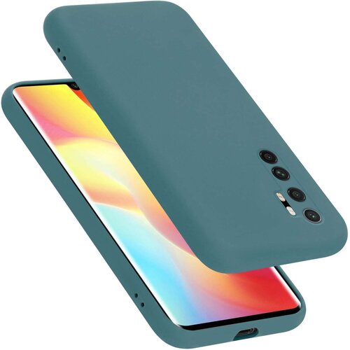 Cadorabo Ohi&scaron;je je združljivo z Xiaomi Mi NOTE 10 LITE in tekoča zelena - Za&scaron;čitni ovitek iz prožnega silikona TPU, (20860535) Cene