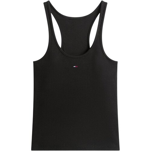 Tommy Hilfiger Majice brez rokavov DW0DW22264 Črna Slike