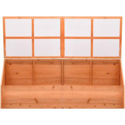  Staklenik od drva 180 x 57 x 62 cm Slike