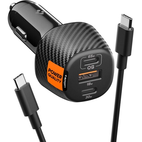 Spigen EV1133 3-PORTNI AVTO POLNILEC ZA IPHONE 12 13 14, (5000336755) Cene