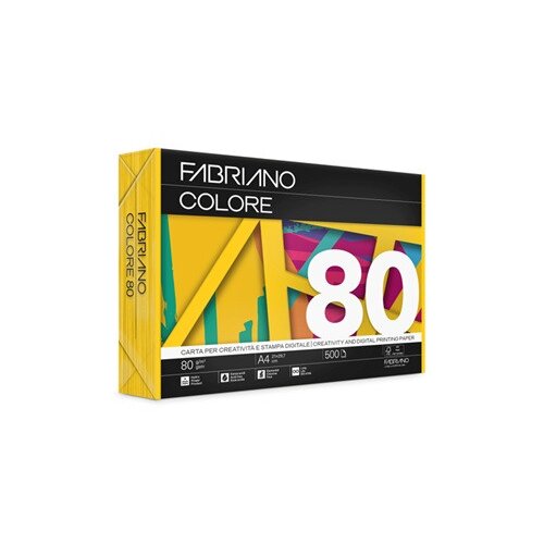  Papir barvni a4 fabriano colore intenzivne barve 80gr FABRIANO - RUMEN Cene