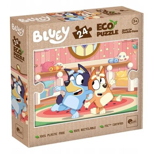 Lisciani Eco puzzle Bluey, Dvostrane, 24 dijelova Cijene