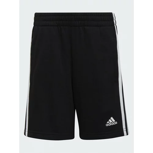 Adidas Športne kratke hlače Essentials 3-Stripes Shorts H65791 Črna Regular Fit