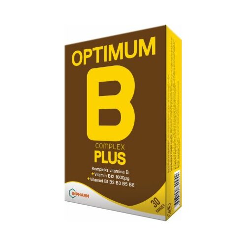 Inpharm optimum b complex plus 30 kapsula Cene