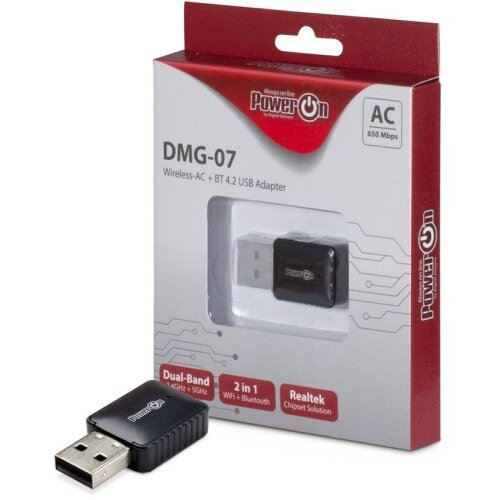 InterTech DMG-07 AC650 Dual Band WLAN Bluetooth USB brezžični mrežni adapter Cene