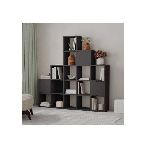 Hanah home polica za knjige paleo black Cene