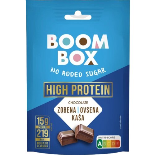 Boom box ovsena kaša protein čokolada 60g Cene