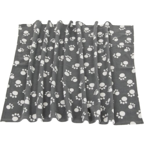 Zooplus Deka od flisa Pawty - D 150 x &amp;Scaron; 100 cm tamno siva Slike