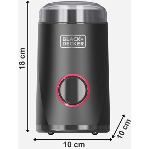  Električna Brusilica Black &amp;amp;amp Decker BXCG152E Crna 150 W Slike