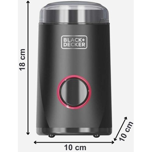  Električni mlinček za kavo BLACK &amp;amp; DECKER ESB9080030L, črne barve, (5000256514) Slike