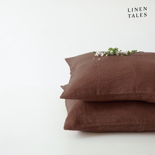 Linen Tales Lanena jastučnica 50x70 cm Chocolate &ndash; Cijene