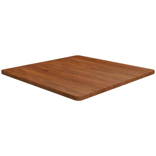  Četvrtasta stolna ploča tamnosmeđa 80x80x2,5 cm tretirani hrast Cene