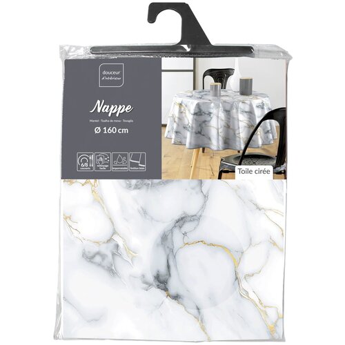 Douceur d int&amp;eacute;rieur Povo&amp;scaron;čen namizni prt &amp;oslash; 160 cm Marquina &amp;ndash; Slike