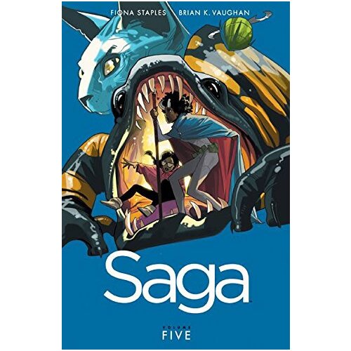 Diamond Comic Distributors Brian K. Vaughan, Fiona Staples - Saga, Vol. 5 Cene