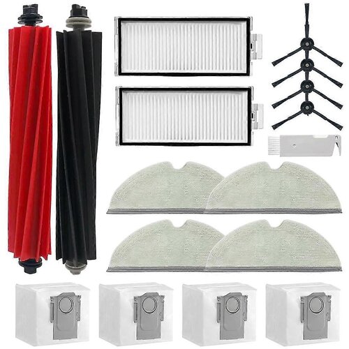 INORCO zdruljiv Roborock Q5 Pro+/q8 Max+ (plus) Sesalnik Glavna stranska krtaa Hepa Filter Mop Krpa Vreke za prah Nadomestni deli+(cva, (21982952) Slike