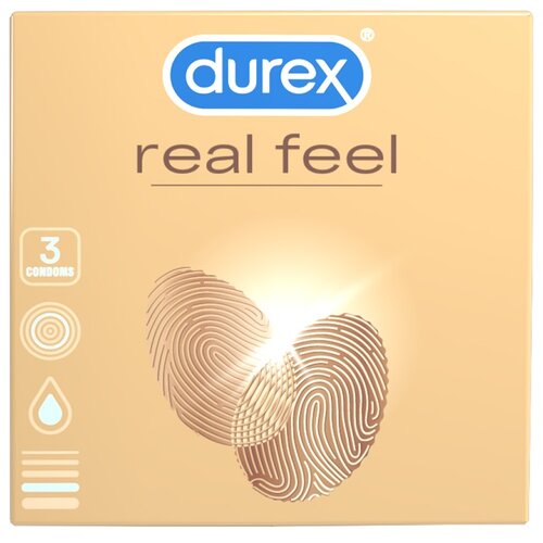 Durex real feel kondomi 3 komada Slike