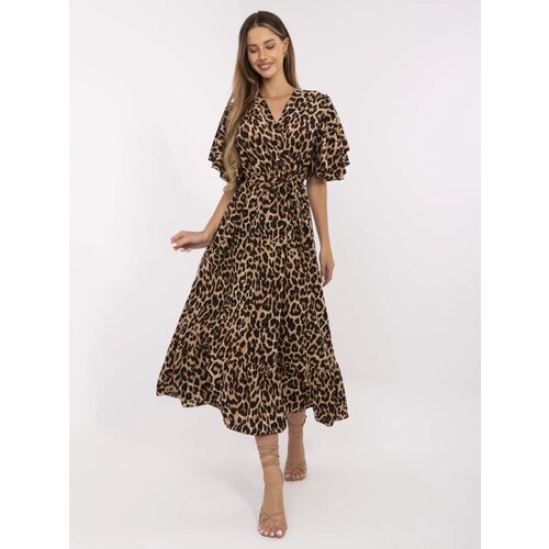 Italy Moda Dress-DHJ-SK-17696.88-camel Cene