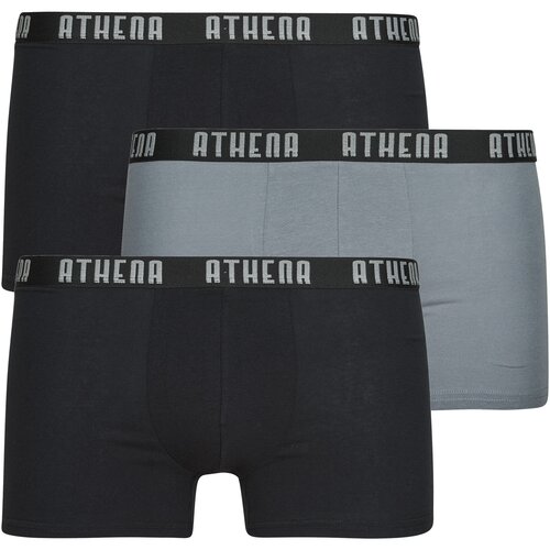 Athena Boksarice BASIC COLOR Pack de 3 Črna Slike