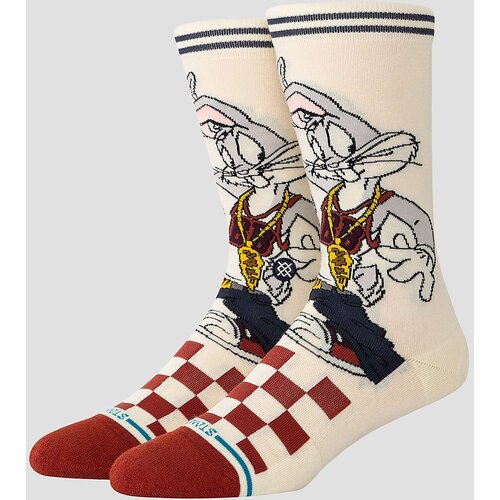 Stance Bugs Crew Socks vintagewhite Cene