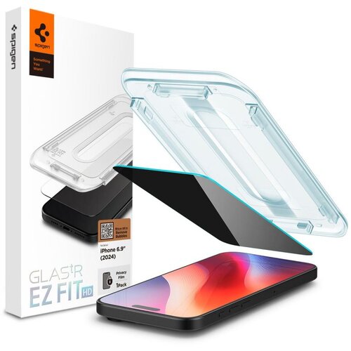 Spigen Glass tR EZ Fit HD (Privacy) 1 Pack, transparency - iPhone 16 Pro Max Cijene