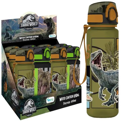 Luna Must: Jurassic World boca za vodu od BPA-free plastike s dinosaurima, dvije varijante, 650ml Cijene